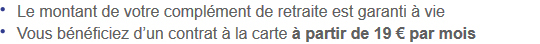 Solutions pour la retraite